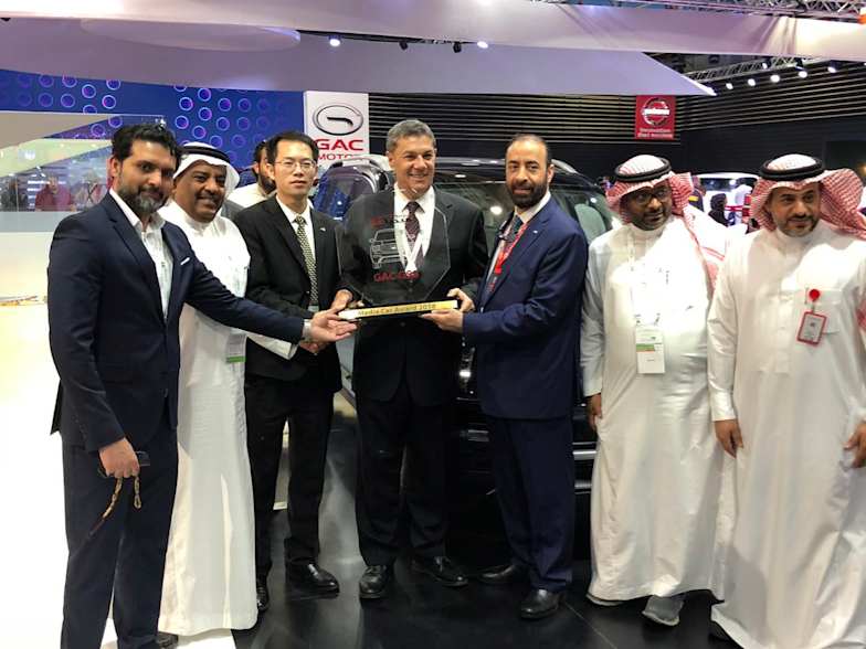 الجميح للسيارات الأخبار جي ايه سي Gs8 سيارة العام في المملكة عن فئة السيارات الـ Suv العائلية متوسطة الحجم