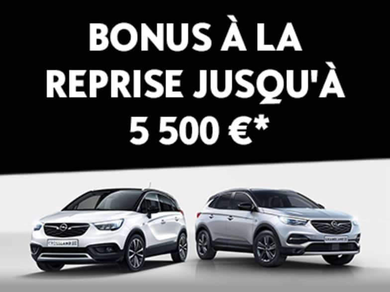 Jusqu A 5 500 Ajoutes A Votre Reprise Offres Opel