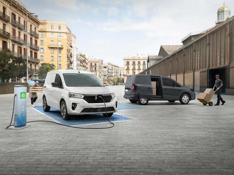 All electric on sale vans 2021