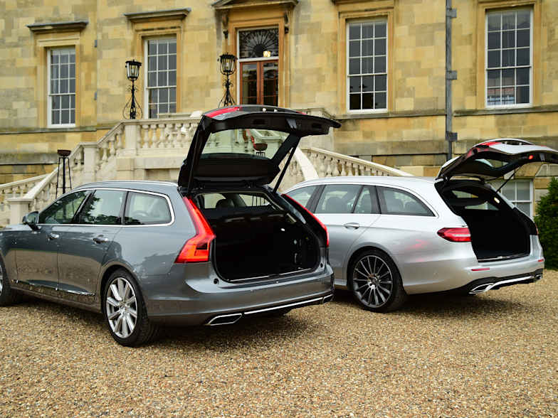 The New V90 Vs The Mercedes E Class Estate Helston Garages Volvo