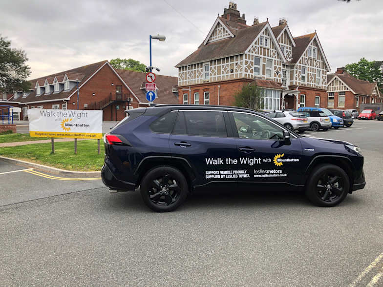 Leslies Motors Sponsors Walk The Wight Leslies Motor Group