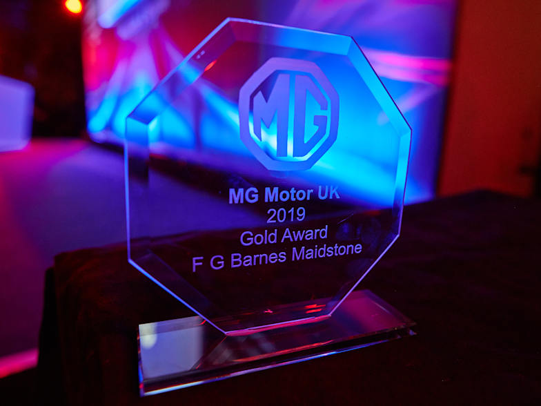 Mg Maidstone Wins Gold Award For Aftersales Department Fg Barnes