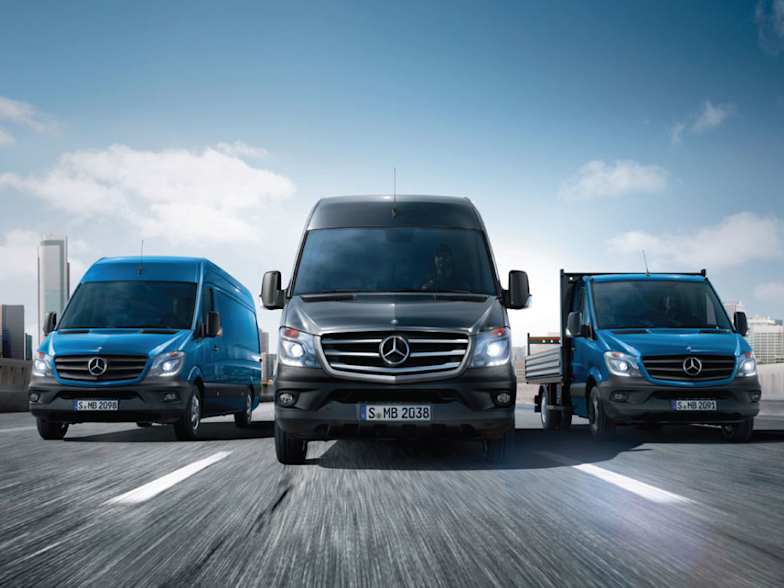 Mercedes Benz Vans Canvas Commercial Vehicle Drivers For On Road