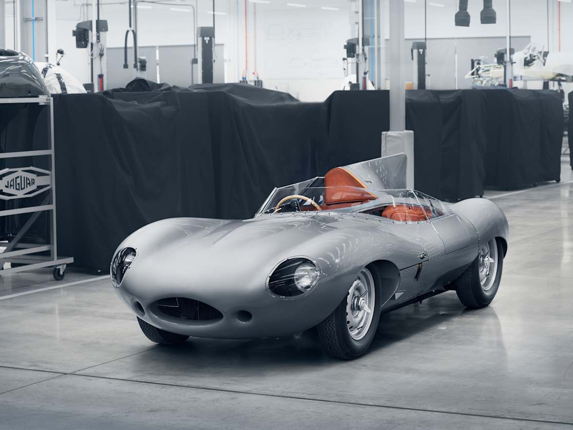 Jaguar Restarts Production Of Legendary D Type Race Car