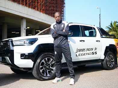 Football Legends Driven by Hilux Legend 55 | Automark South Africa