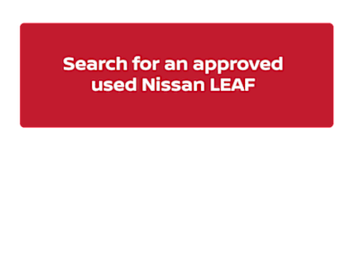 Nissan leaf top approved used