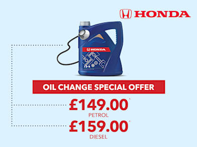 Honda oil shop change