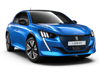Peugeot electric shop range