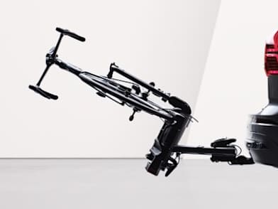 Volvo bicycle holder for towbar hitch online