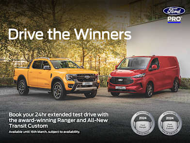 Ford transit shop custom test drive