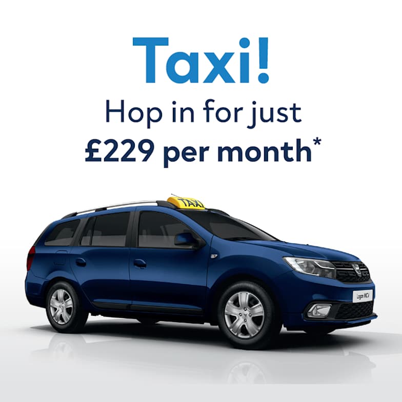 Dacia Logan Taxi Driver Offer Ayrshire Lanarkshire Fife