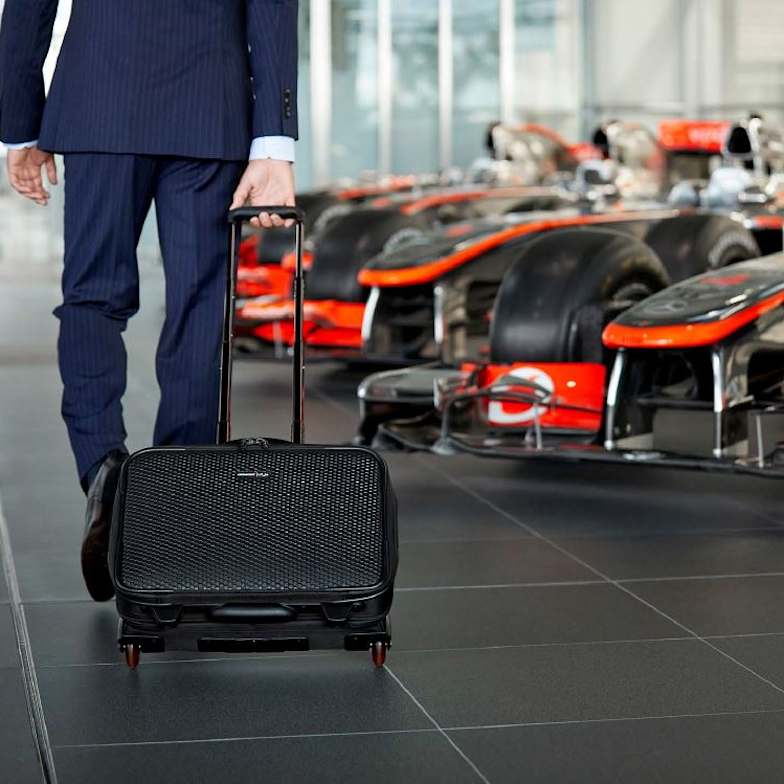 mclaren luggage set