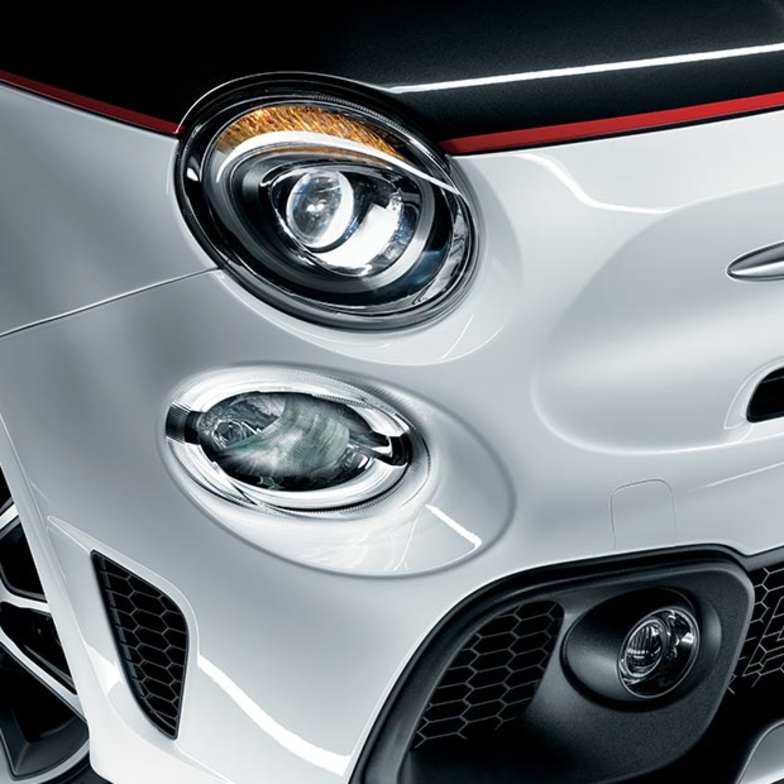 Abarth 595 headlight upgrade clearance