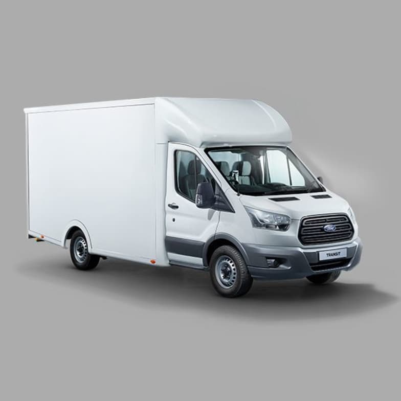 ford transit luton box van for sale