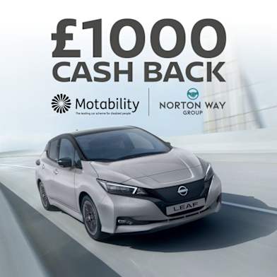 Nissan leaf motability sale