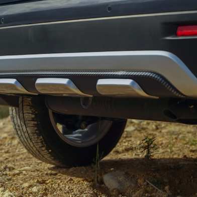 Brezza rear bumper garnish sale
