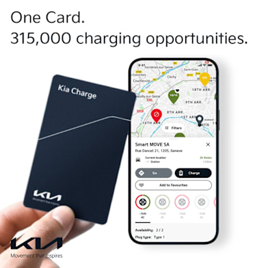 Kia charge deals card