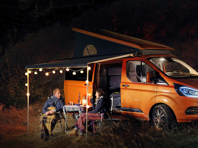 2019 transit custom nugget camper van