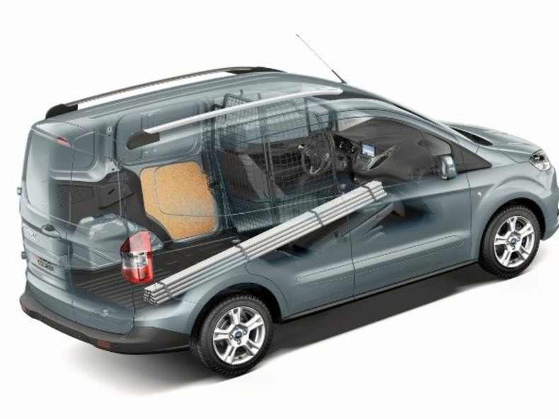 ford transit connect folding mesh bulkhead