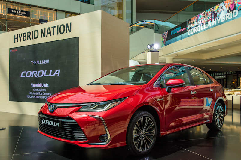 The First Toyota Corolla Hybrid Electric Ever Joins The Uae S Hybrid Nation Setting New Benchmarks For Clean Motoring