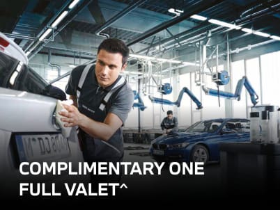 BMW Aftersales Offers - Enjoy Exclusive Savings - Complimentary One Full Valet