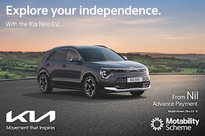 Motability offer the Kia Niro EV