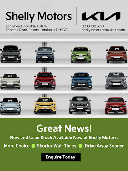 Kia Epsom now in stock