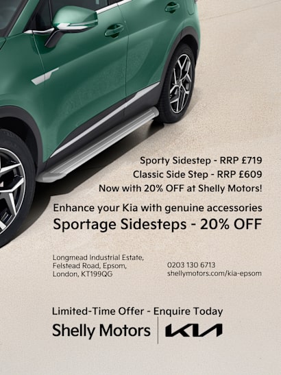 Kia Epsom Sportage side steps
