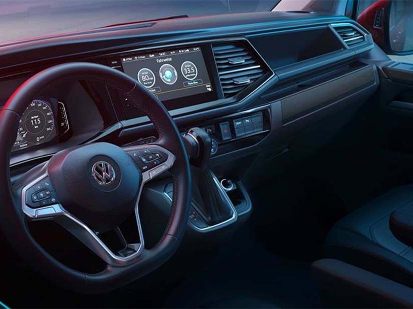 the new vw transporter