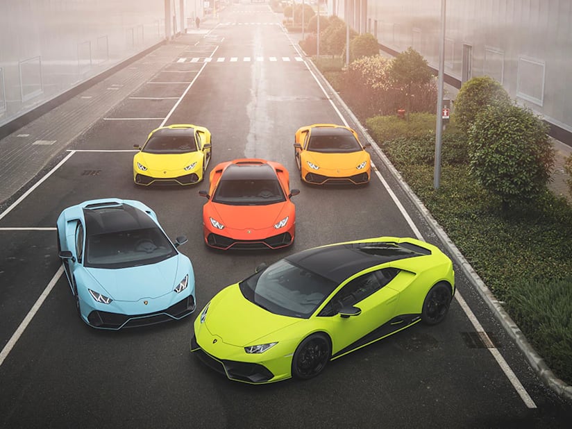 Highlight Your Road With The Huracan Evo Fluo Capsule Lamborghini Singen