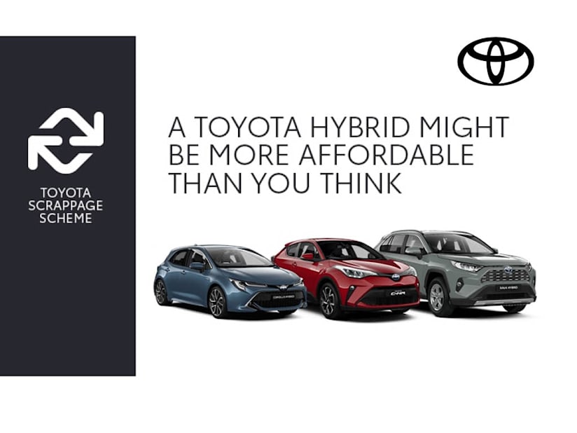 The Toyota Scrappage Scheme Save Up To 4 000 Derry Londonderry Donnelly Toyota