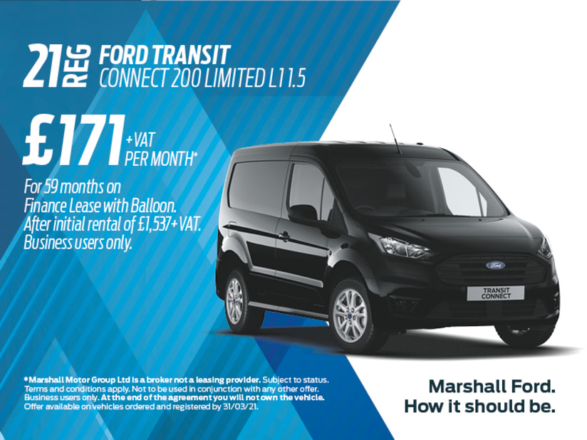 ford connect finance deals