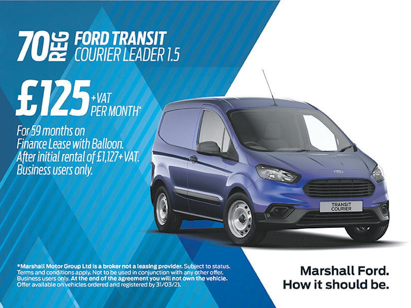 new ford transit courier