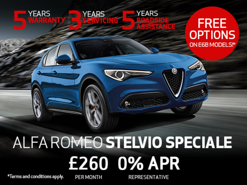 Alfa Romeo Stelvio Speciale Offer Kent And Berkshire Thames Alfa