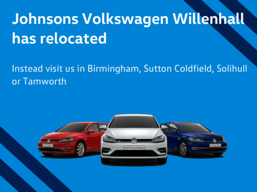 Volkswagen Dealership West Midlands North West Johnsons