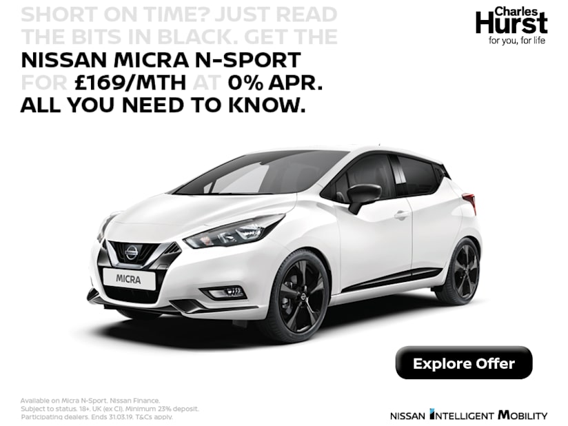 New Nissan Micra Offers Charles Hurst