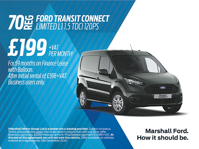 ford van pcp deals