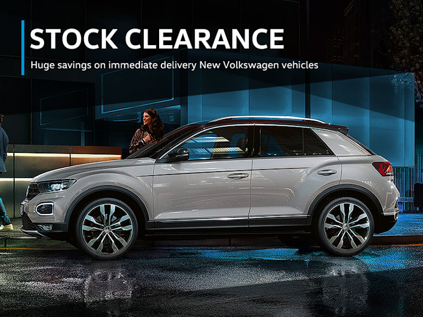 Stock Clearance Camerons Volkswagen
