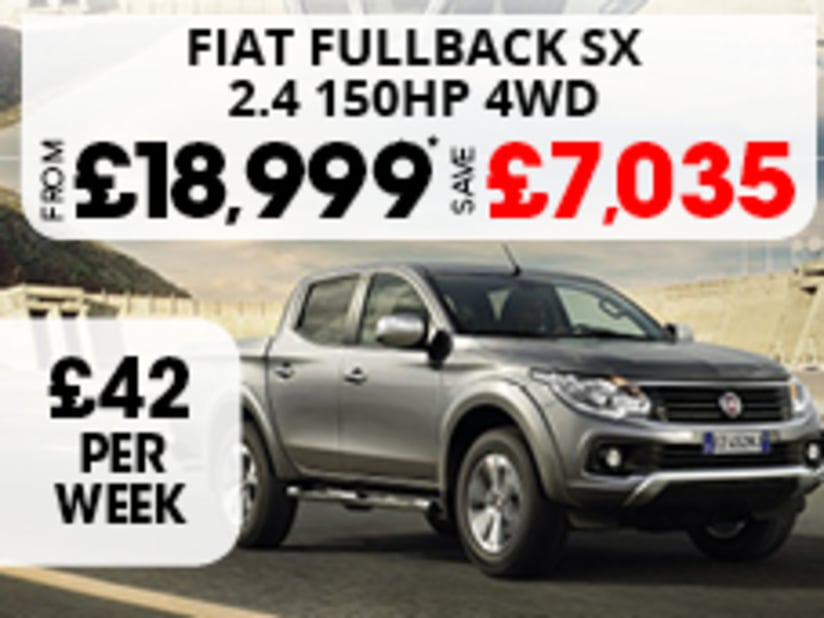 Fiat Fullback Sx Double Cab 18 999 Loads Of Vans
