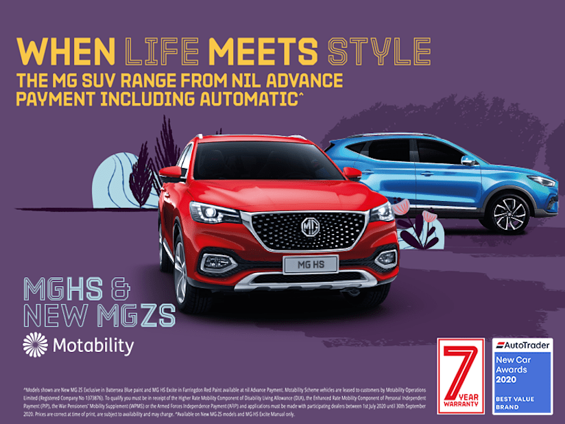 Mg Motability Vehicles Brechin Angus Scotland Mackie Motors Mg