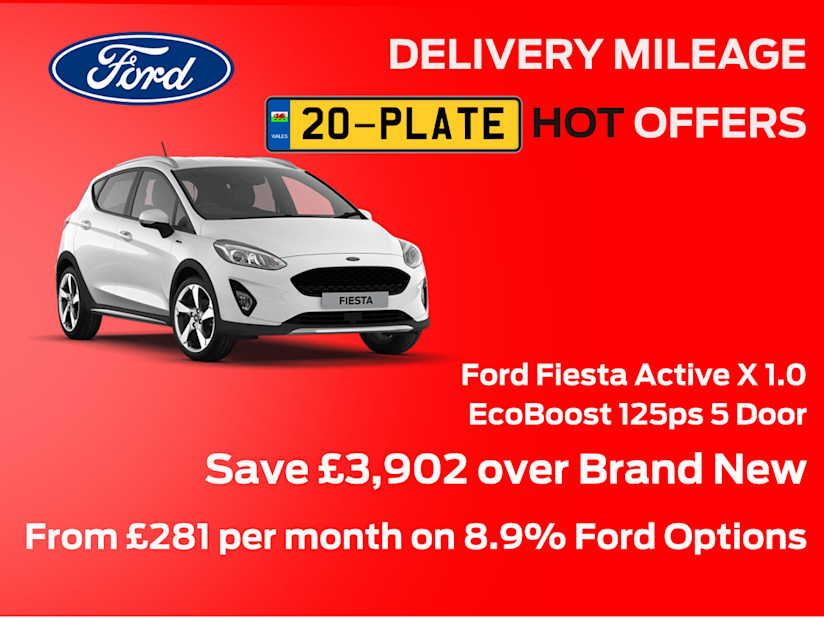 Fiesta Active X Frozen White Hot Offer Anthony Ford