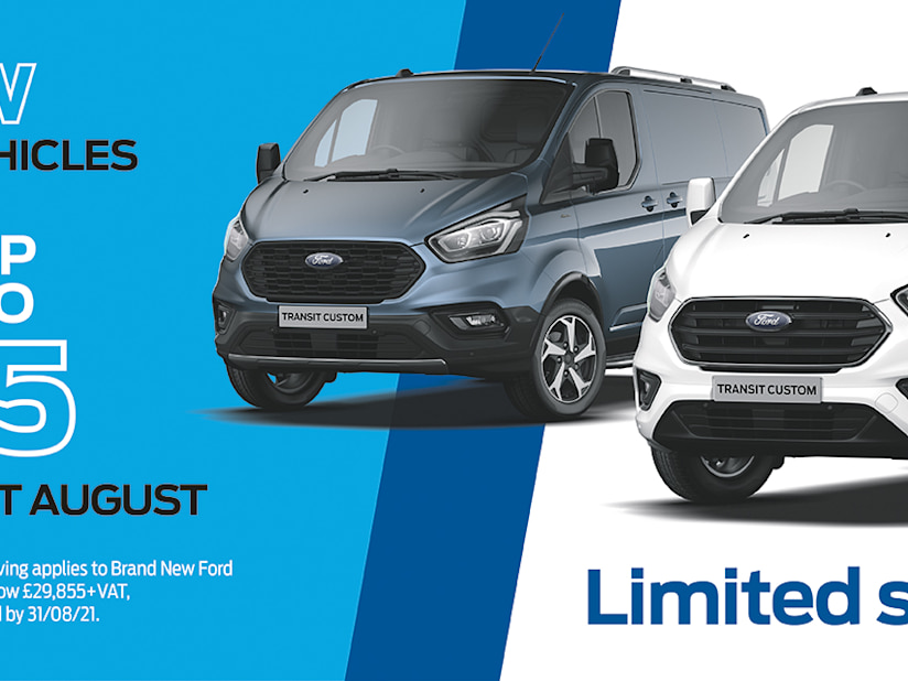 Ford transit best sale van finance deals