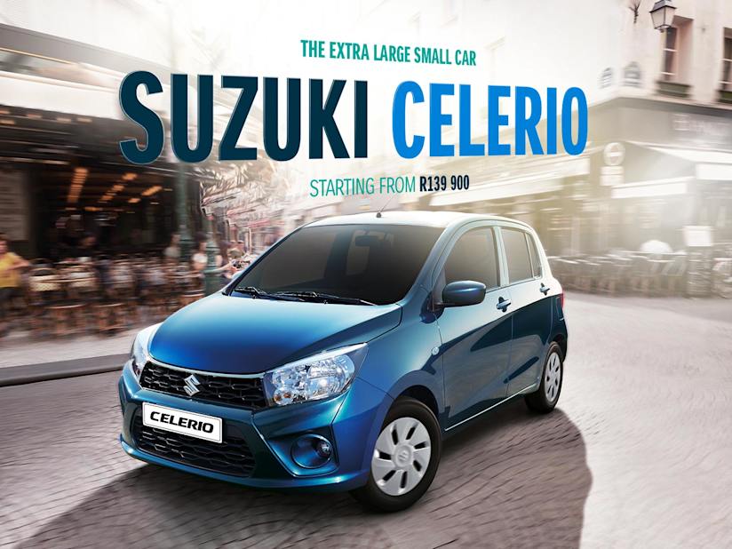 Celerio Budget Hatch Suzuki South Africa