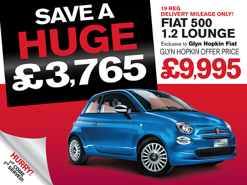 Fiat New Vehicle Offers South East England Glyn Hopkin Fiat