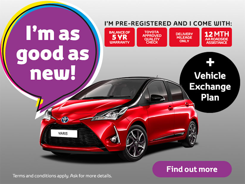 Pre Registered Toyota Cars Motorline Toyota