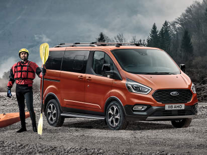 More Space for Exploring  All-New Tourneo Custom Active from Ford