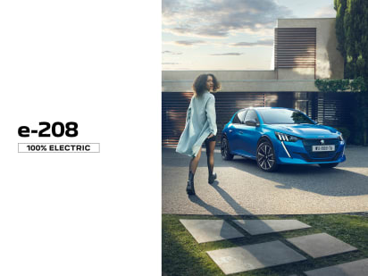 NEW 100% ELECTRIC PEUGEOT e-208: MORE POWERFUL, MORE EFFICIENT, AND UP TO  400 KM IN RANGE, Peugeot