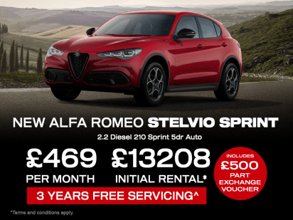 New Alfa Romeo Stelvio Offers, Kent and Berksire