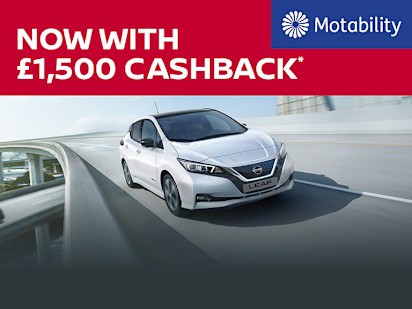 Nissan leaf motability sale