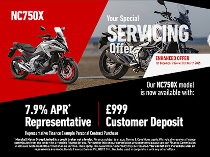 Honda motorcycle promotions discount